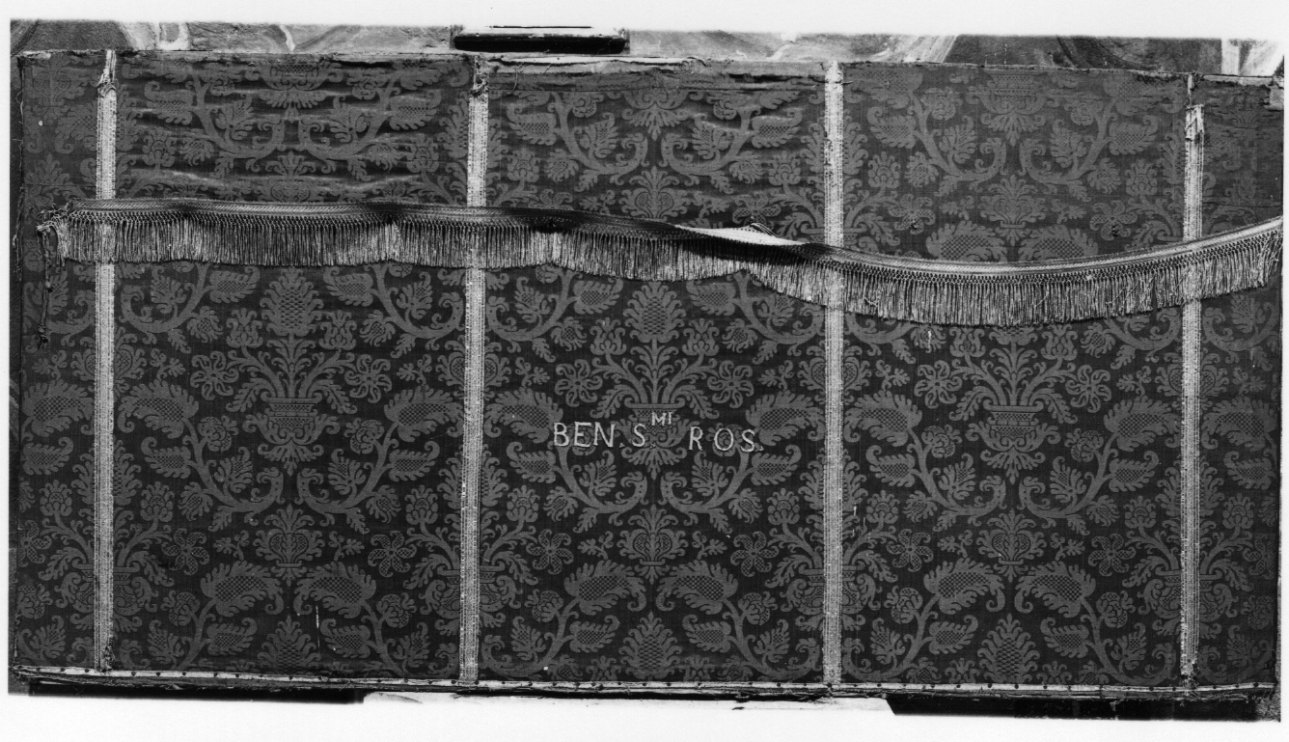 paliotto, opera isolata - manifattura lucchese (sec. XVII)