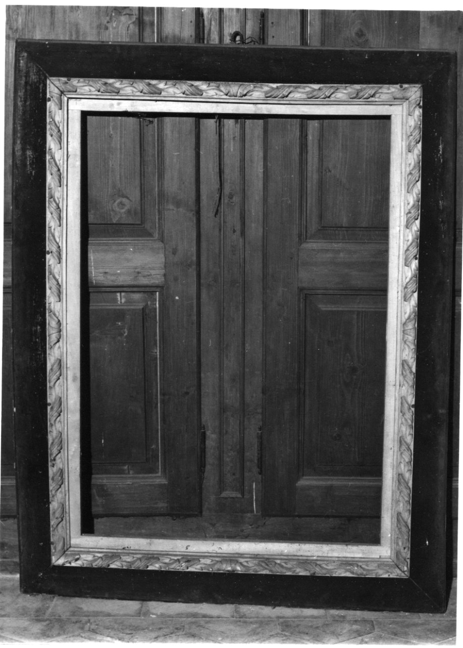 cornice, opera isolata - bottega cusiana (seconda metà sec. XIX)