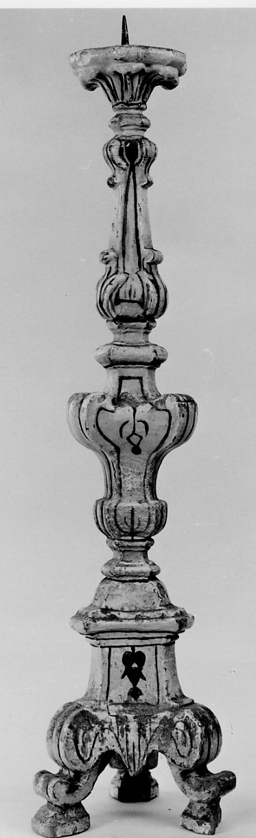 candeliere, serie - ambito biellese (fine/inizio secc. XVIII/ XIX)