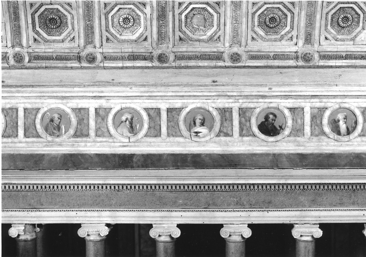 Santi (dipinto, insieme) - ambito piemontese (metà sec. XIX)