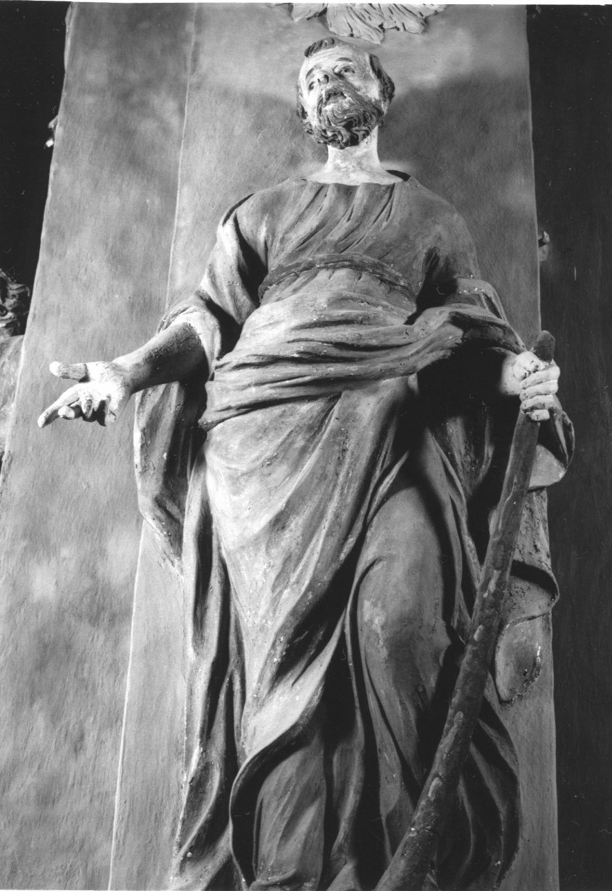 San Giuda Taddeo (statua, elemento d'insieme) - ambito svizzero-tedesco (fine sec. XVII)