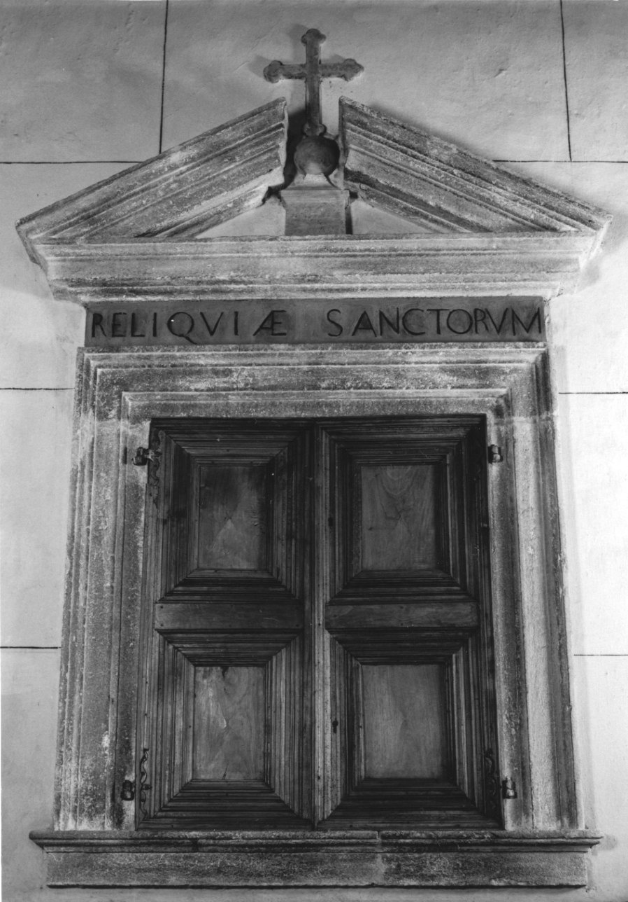 armadio, opera isolata - bottega ossolana (seconda metà sec. XVII)