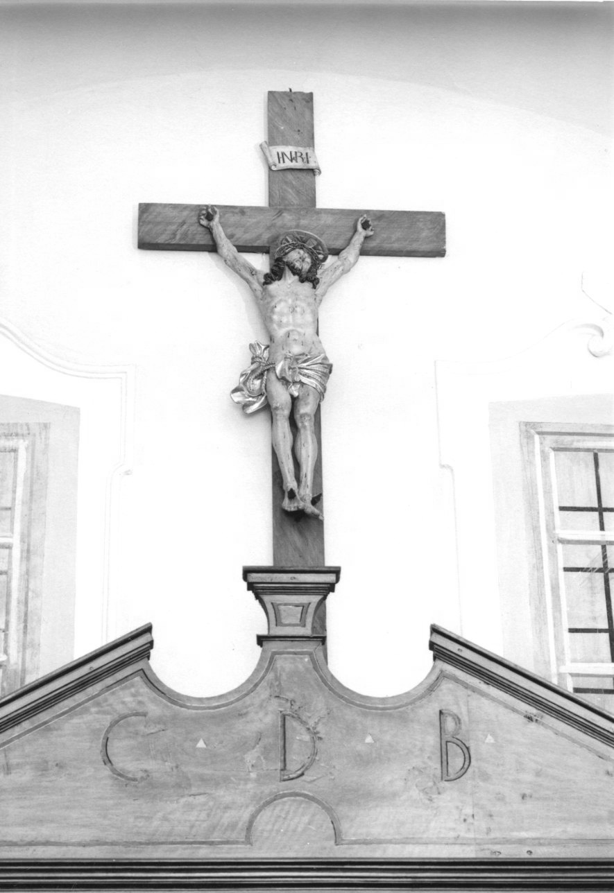 Cristo crocifisso (crocifisso, opera isolata) - bottega ossolana (sec. XVIII)
