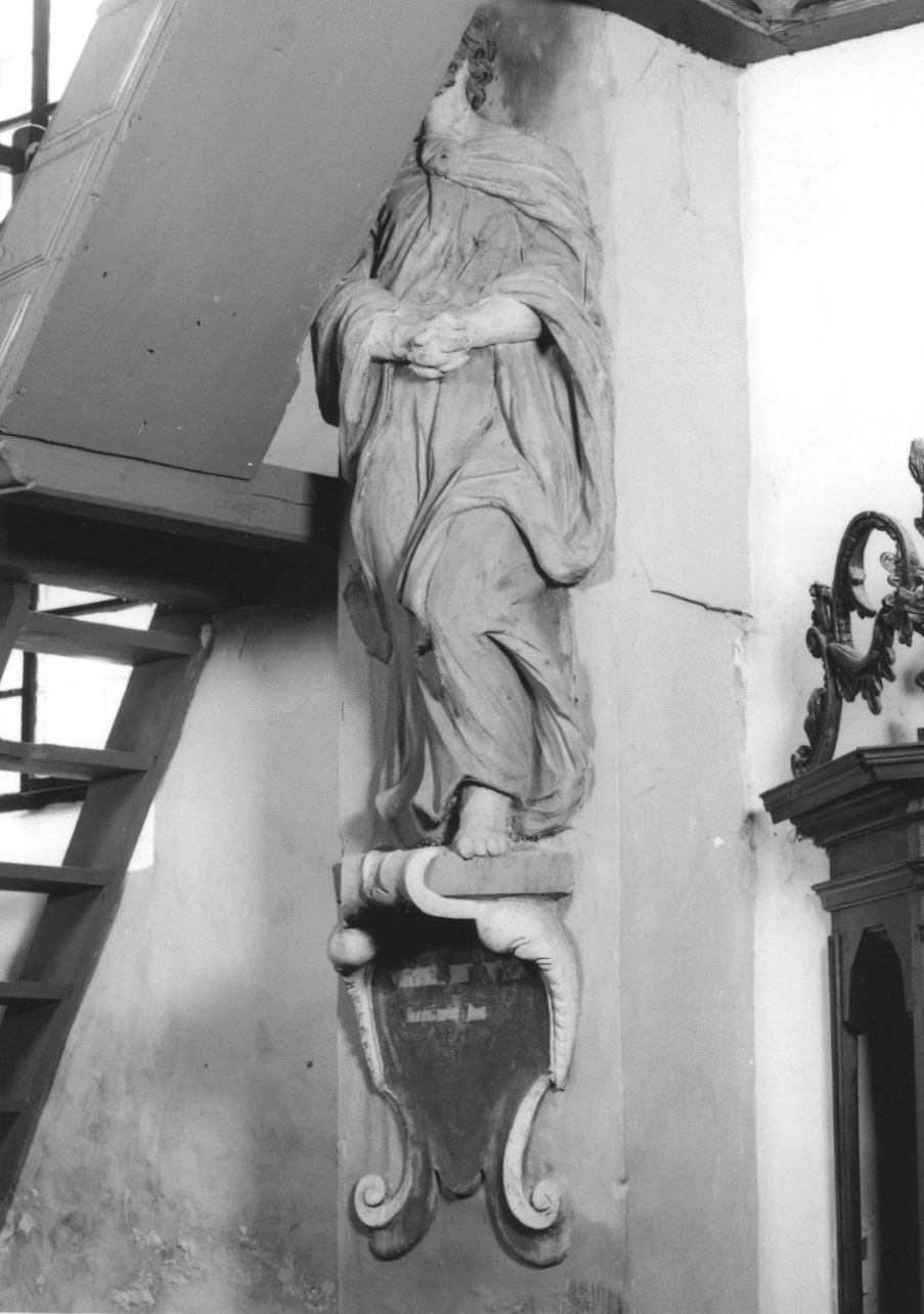 apostolo (statua, opera isolata) - ambito svizzero-tedesco (fine sec. XVII)