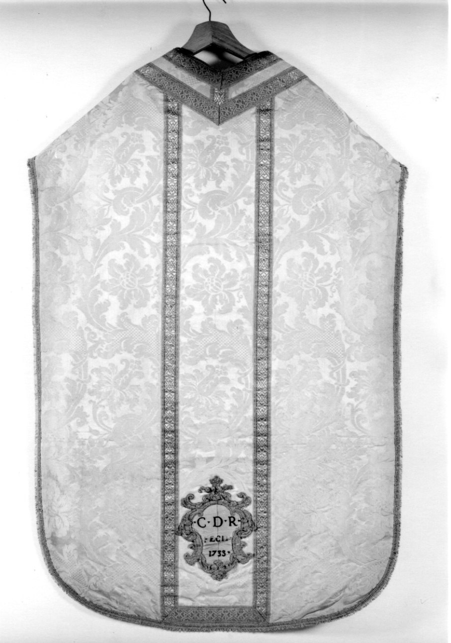 paramento liturgico, insieme - manifattura italiana (prima metà sec. XVIII)