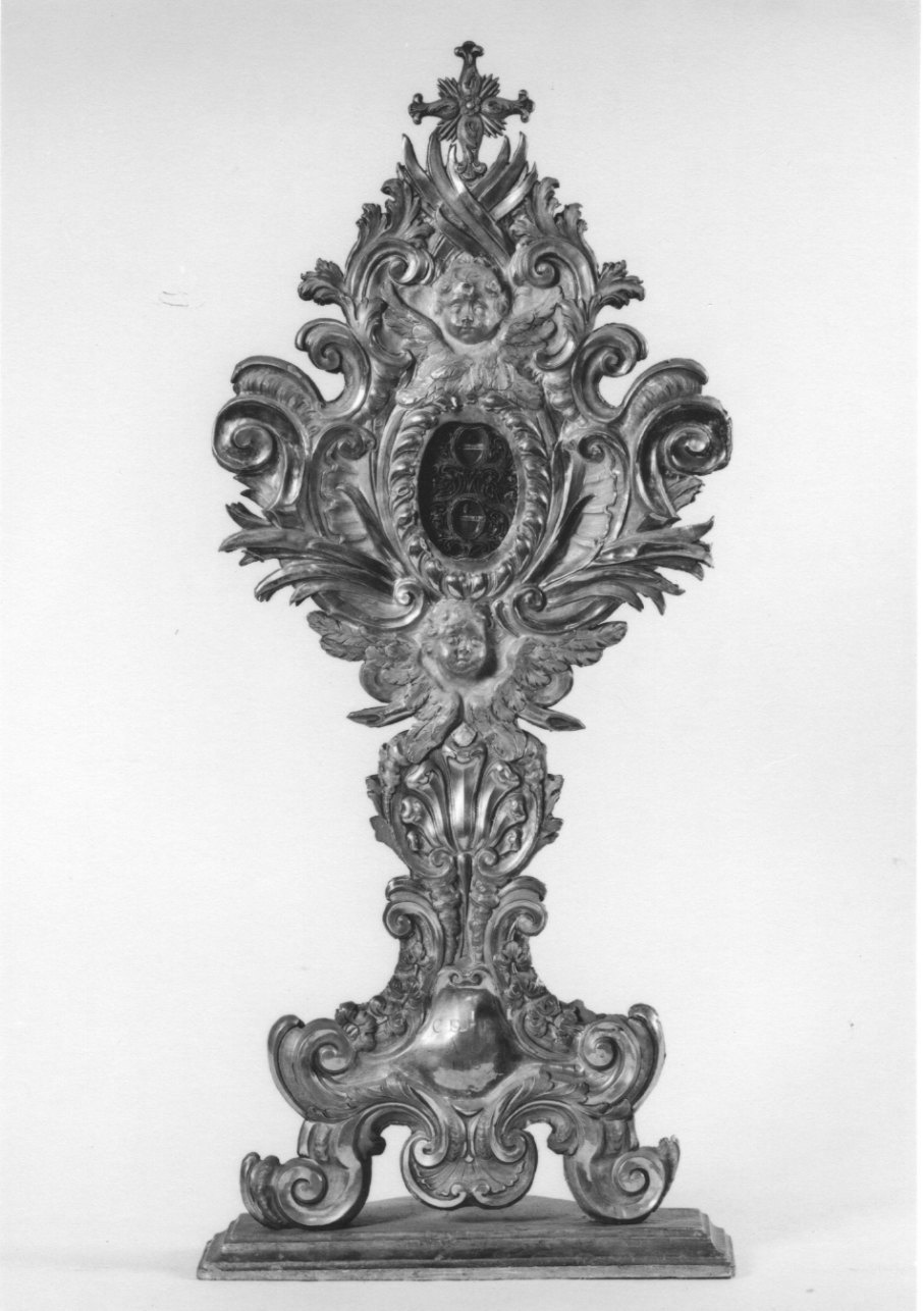 cherubini (reliquiario, serie) - bottega romana (primo quarto sec. XVIII)