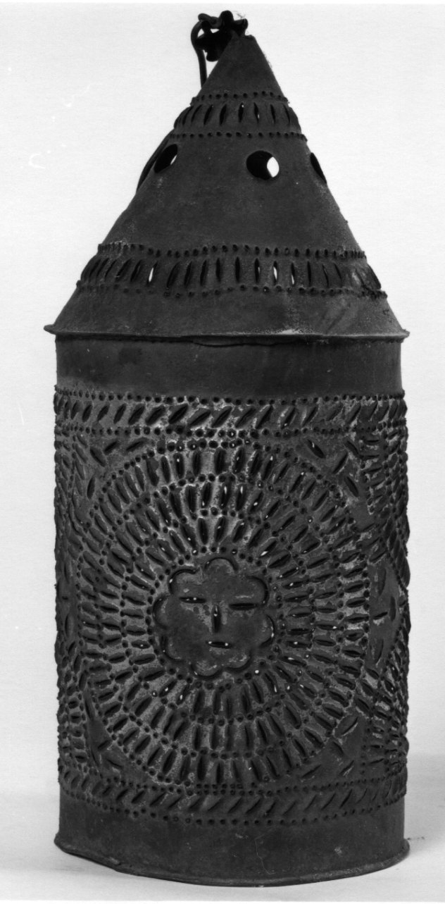 lanterna - portatile, opera isolata - bottega della Val Formazza (sec. XIX)