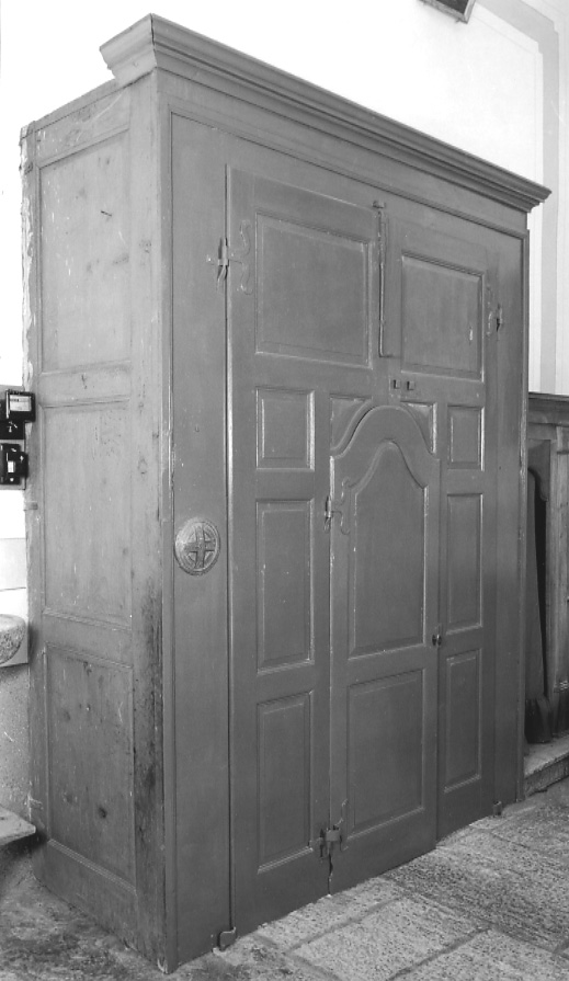 bussola, opera isolata - bottega ossolana (terzo quarto sec. XIX)