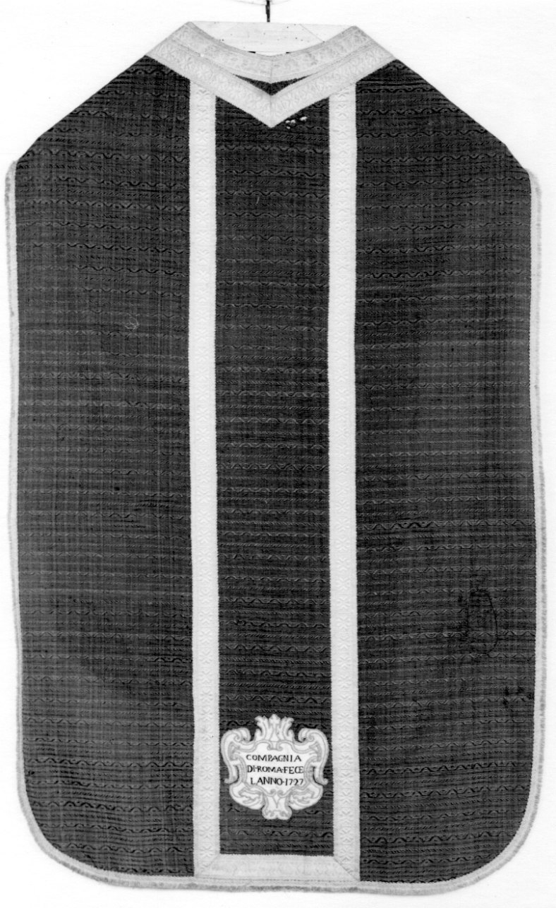 paramento liturgico, insieme - manifattura Italia centrale (secondo quarto sec. XVIII)