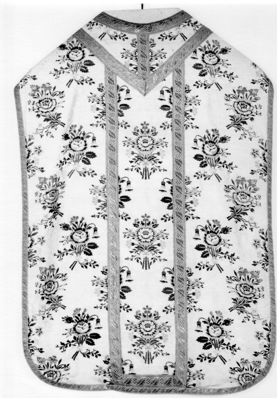 paramento liturgico, insieme - manifattura italiana (seconda metà sec. XIX)