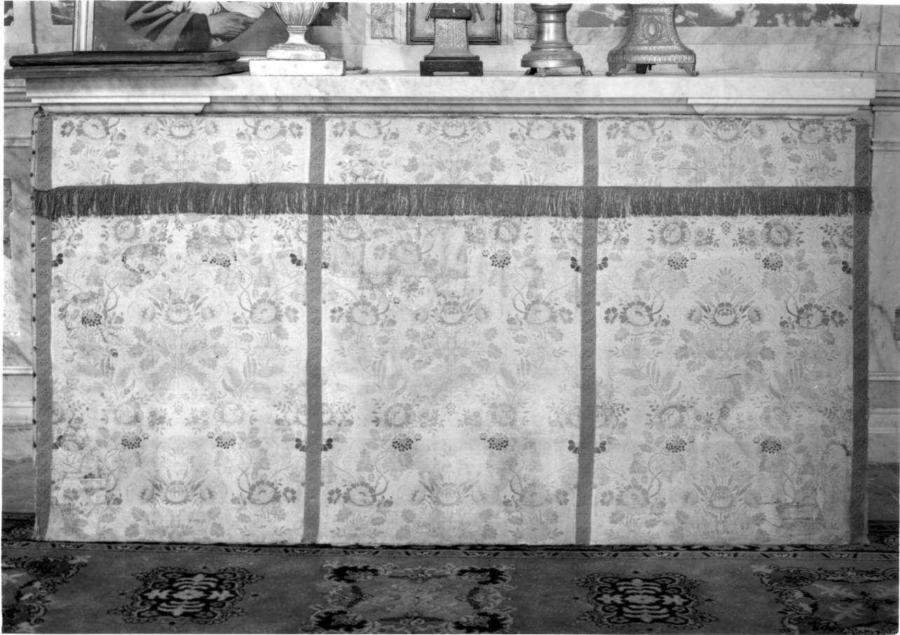 paliotto, opera isolata - manifattura italiana (prima metà sec. XIX)