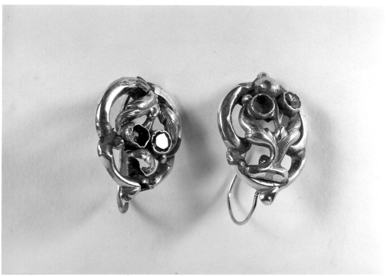 orecchino, serie - ambito italiano (fine sec. XIX)