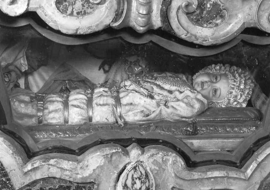 Gesù Bambino (statua, opera isolata) - bottega piemontese (seconda metà sec. XVIII)