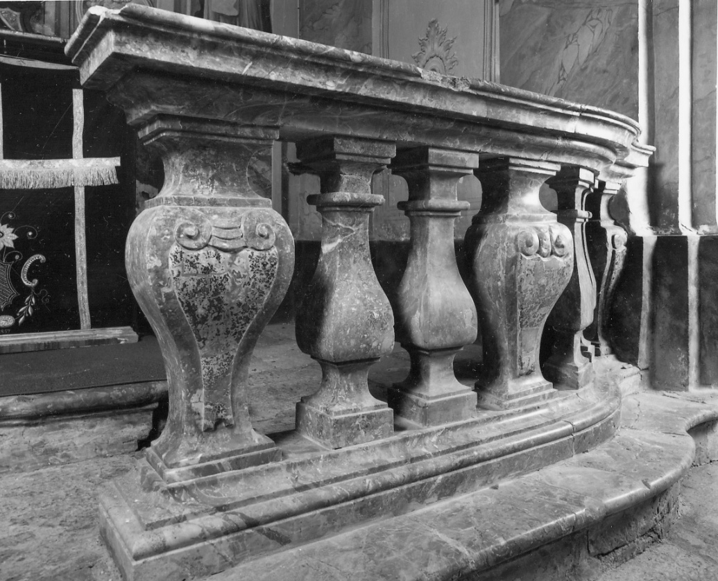 balaustrata, serie - ambito piemontese (metà sec. XVIII)