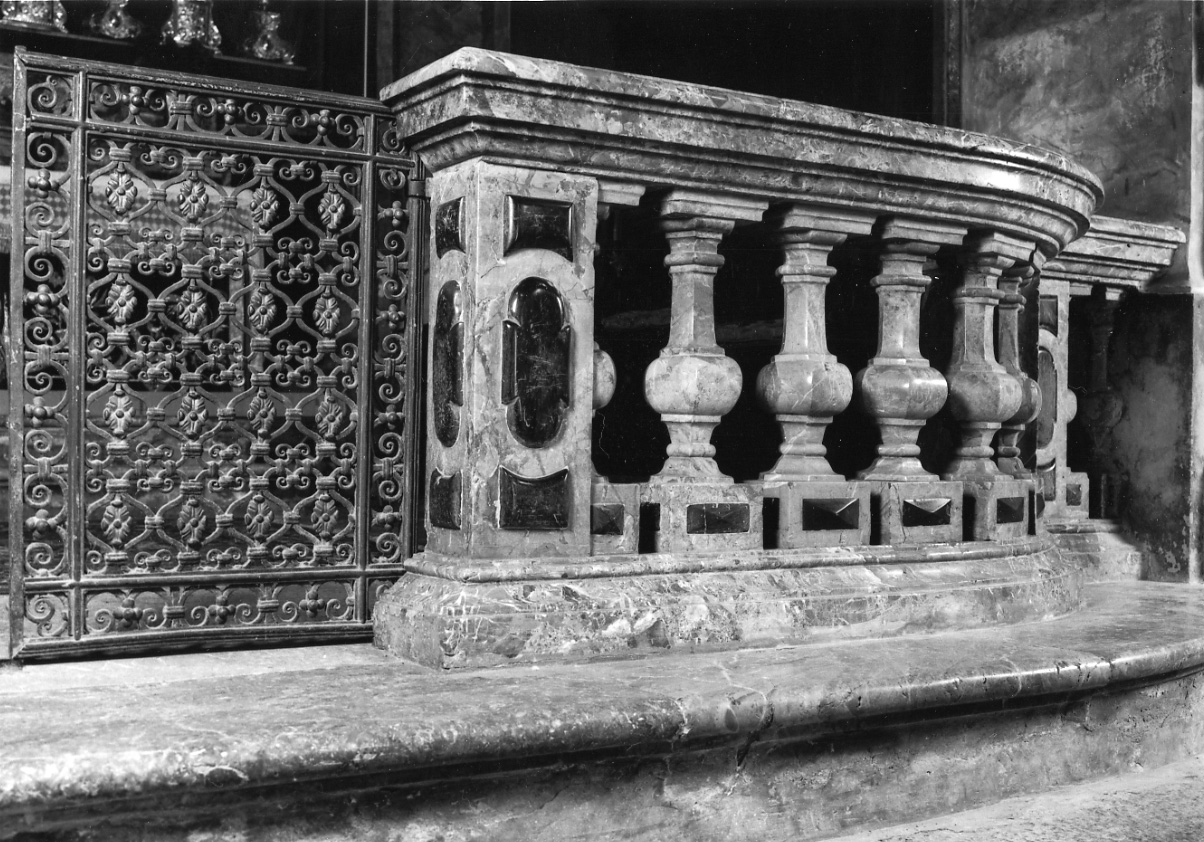 balaustrata, serie - ambito piemontese (primo quarto sec. XIX)