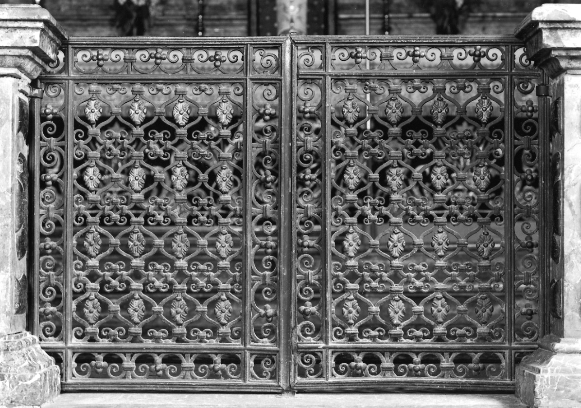 cancello di balaustrata, opera isolata - ambito piemontese (prima metà sec. XIX)