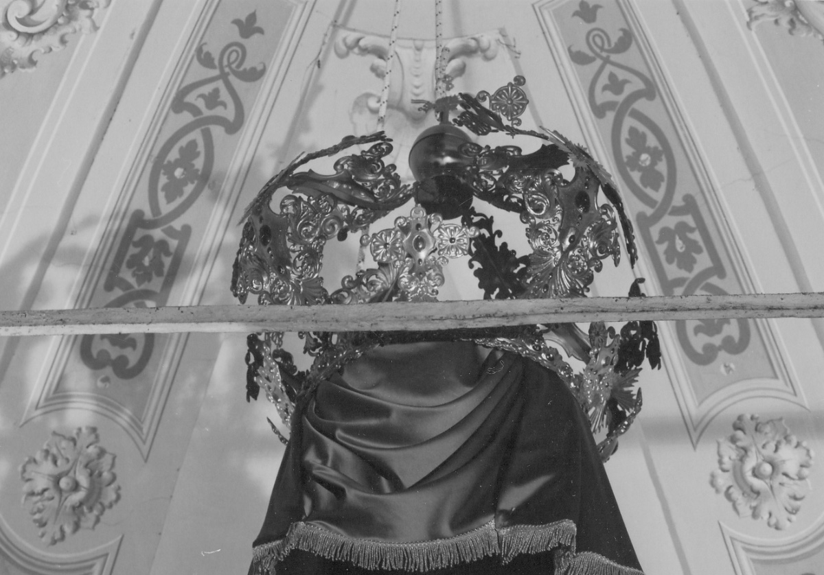 corona pensile, opera isolata - ambito italiano (prima metà sec. XIX)