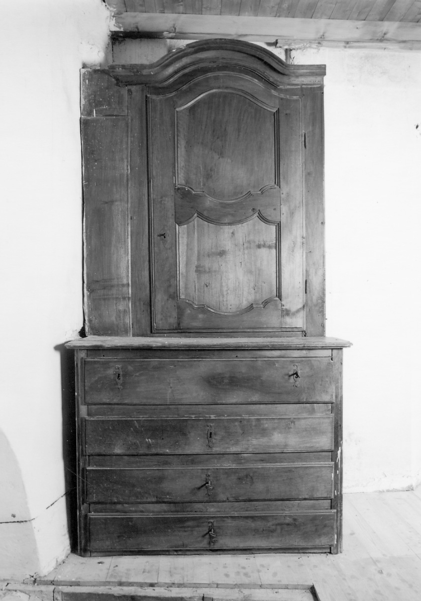 armadio, opera isolata - ambito della Valstrona (fine/inizio secc. XVIII/ XIX)