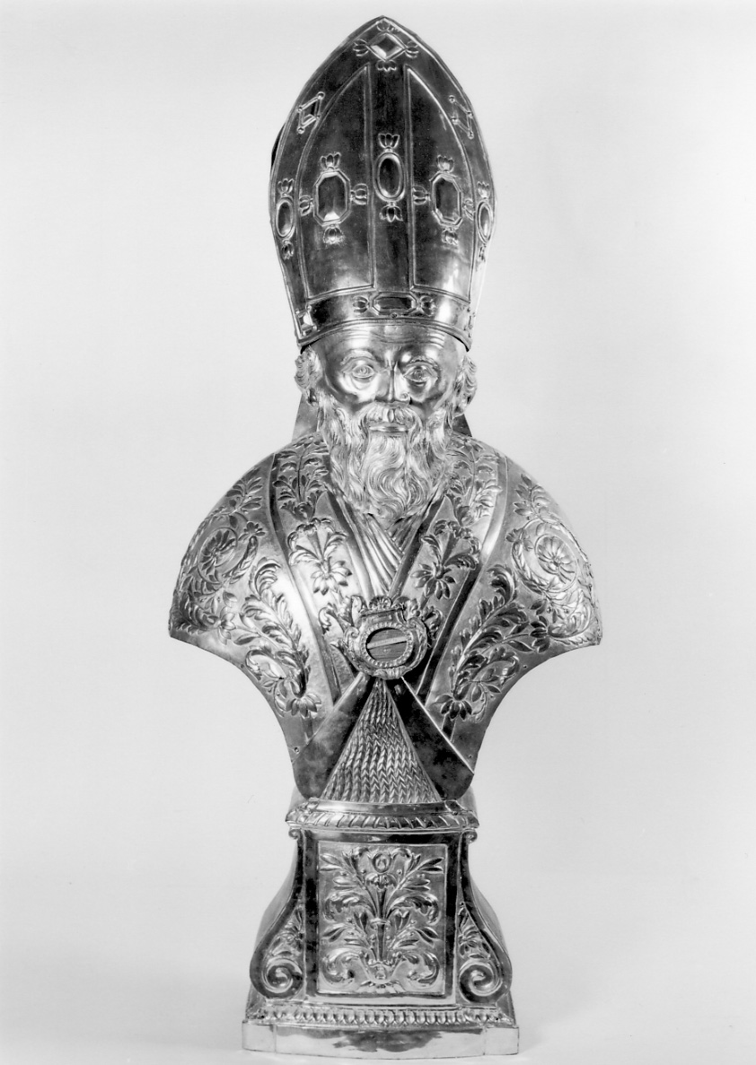 reliquiario - a busto, serie - ambito italiano (sec. XIX)