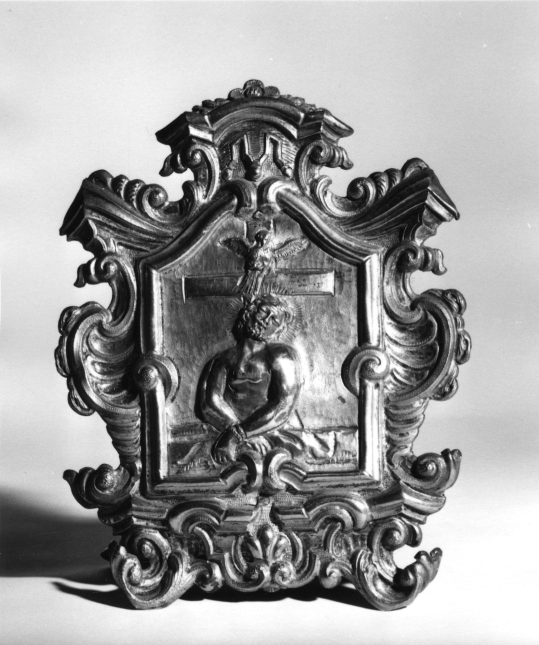 Cristo in pietà (pace - a tavoletta, opera isolata) - bottega Italia settentrionale (sec. XVIII)