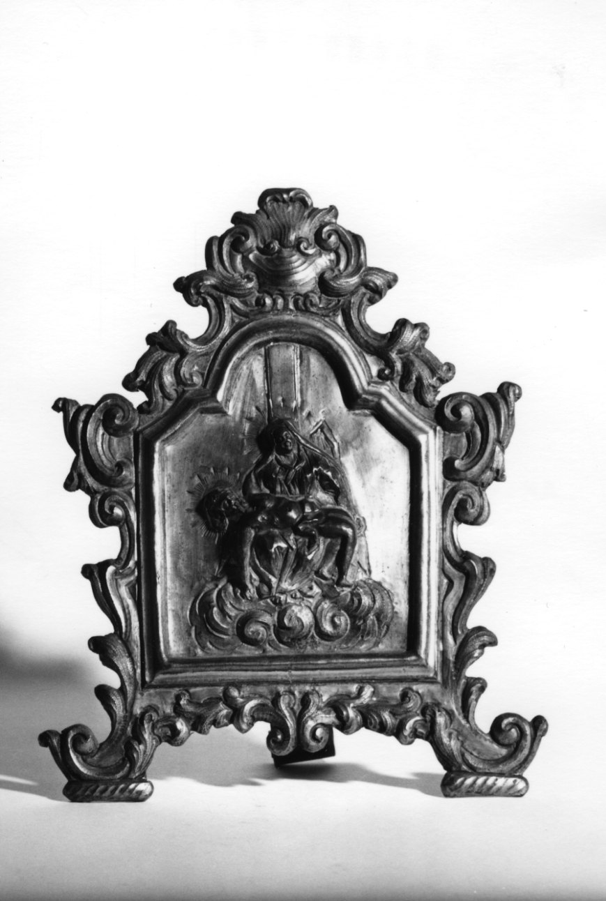 Pietà (pace - a tavoletta, opera isolata) - bottega Italia settentrionale (sec. XIX)