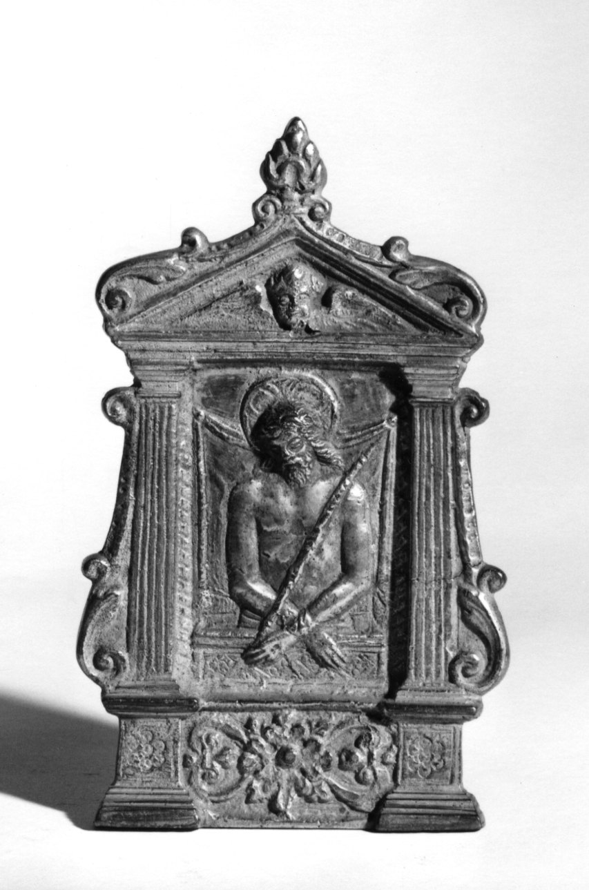 Ecce Homo (pace architettonica, opera isolata) - bottega Italia settentrionale (inizio sec. XX)