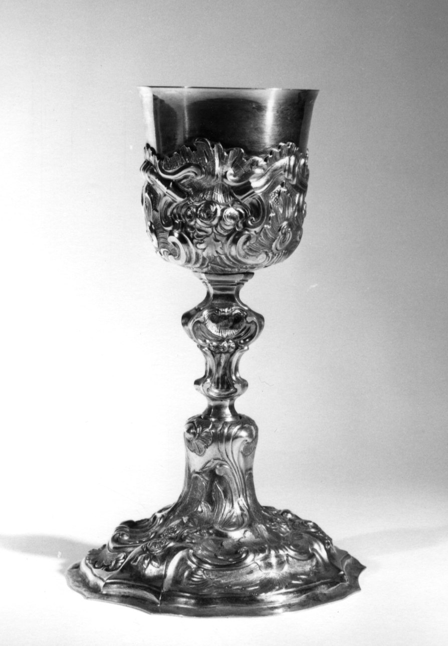 calice, opera isolata - bottega Italia settentrionale (fine sec. XVIII)