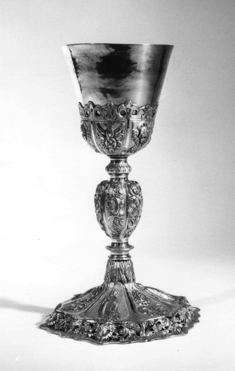 calice, opera isolata - bottega lombarda (sec. XVII)