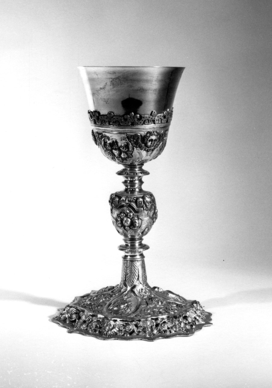 calice, opera isolata - bottega lombarda (sec. XVII)