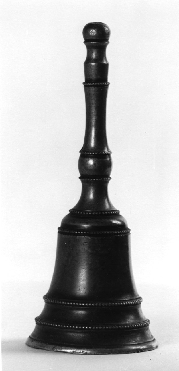 campanello d'altare, opera isolata - bottega Italia settentrionale (sec. XIX)