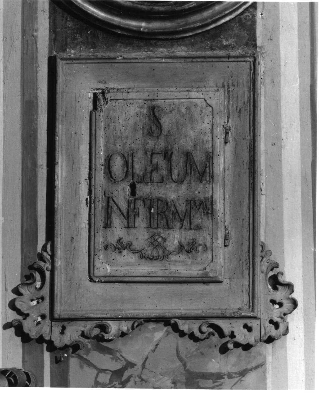 armadio per vasi sacri, opera isolata - bottega novarese (seconda metà sec. XVIII)