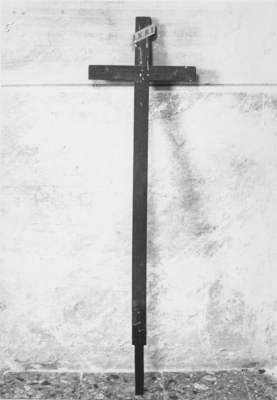 croce, opera isolata - ambito novarese (sec. XIX)