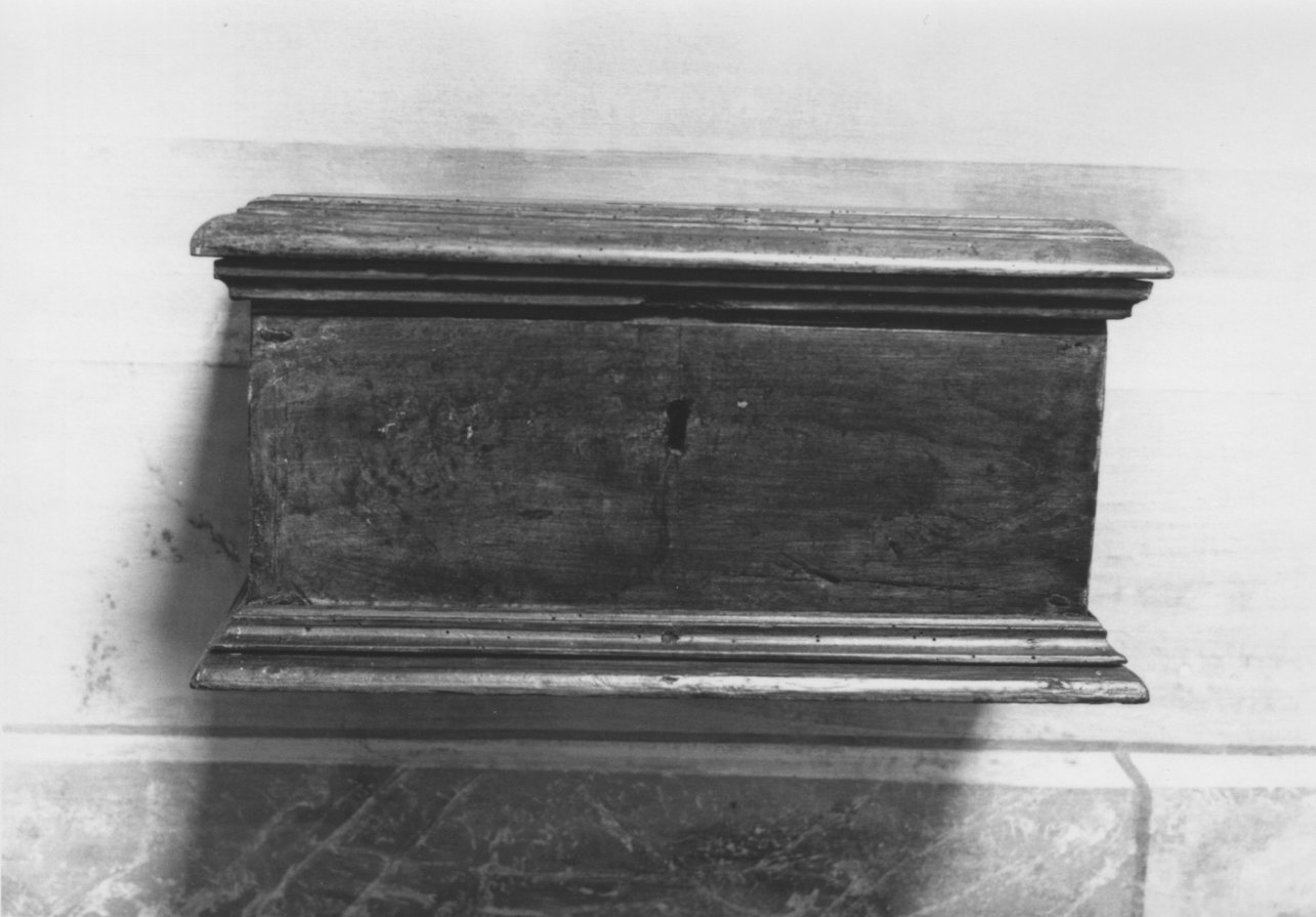 cassetta per elemosine, opera isolata - ambito novarese (sec. XIX)