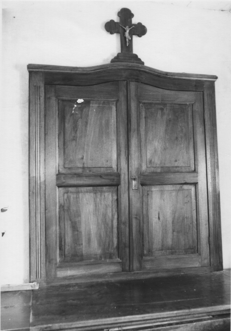 armadio - a muro, opera isolata - ambito novarese (sec. XIX)