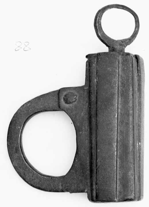 lucchetto, opera isolata - ambito italiano (secc. XVI/ XVII)