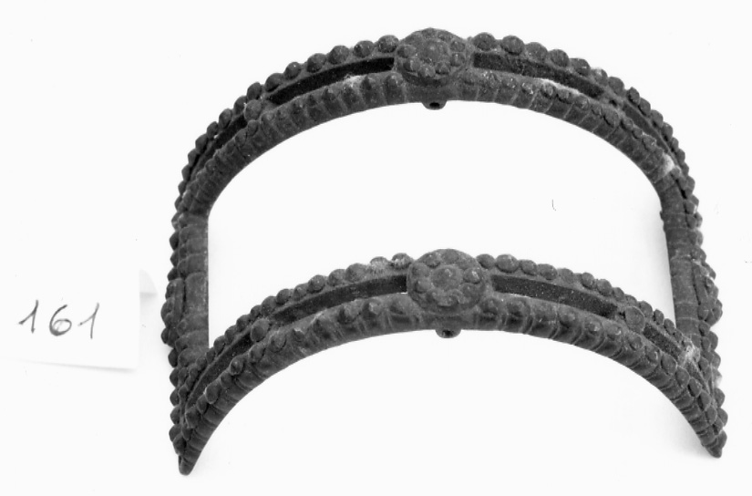 fibbia, opera isolata - ambito Italia settentrionale (sec. XVIII)