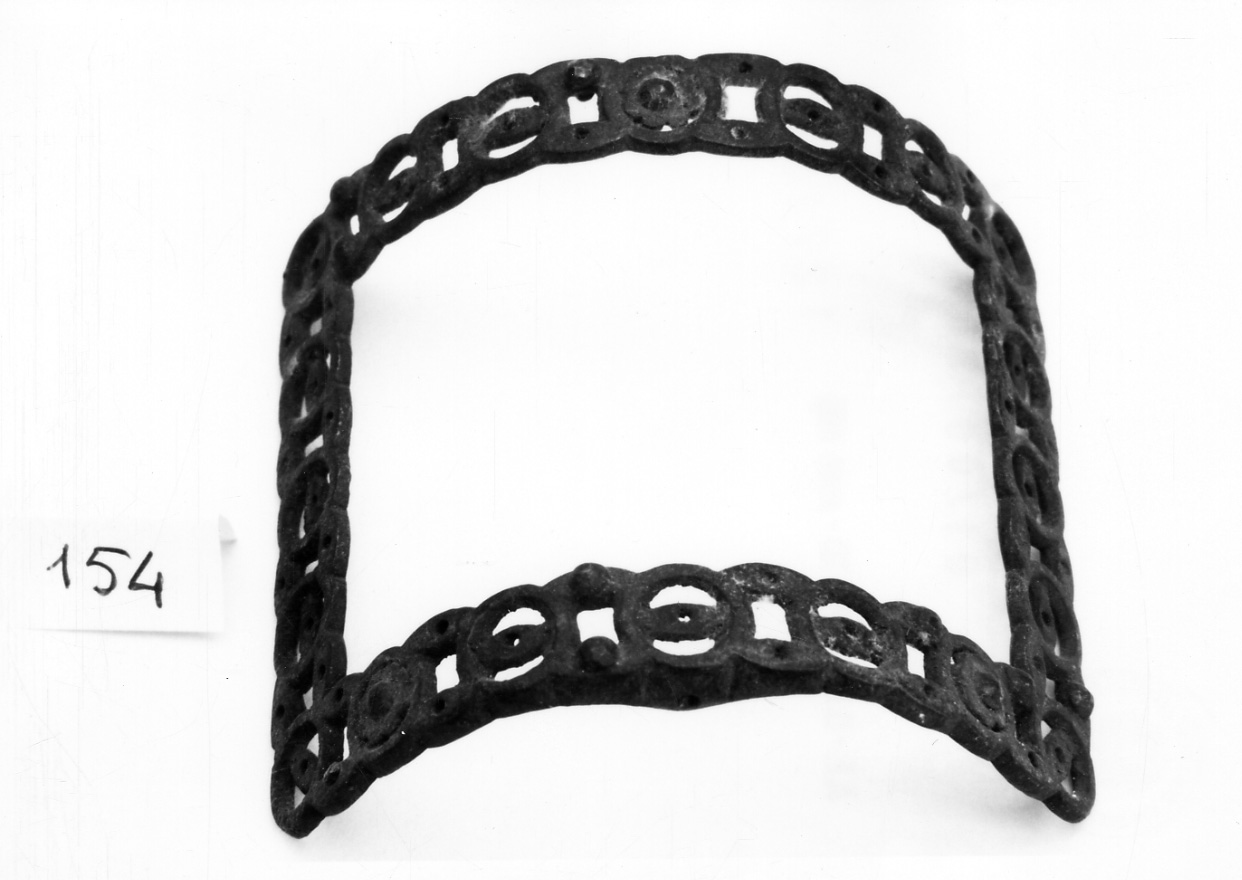 fibbia, opera isolata - ambito Italia settentrionale (sec. XVIII)