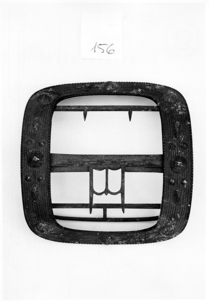 fibbia, opera isolata - ambito Italia settentrionale (prima metà sec. XIX)