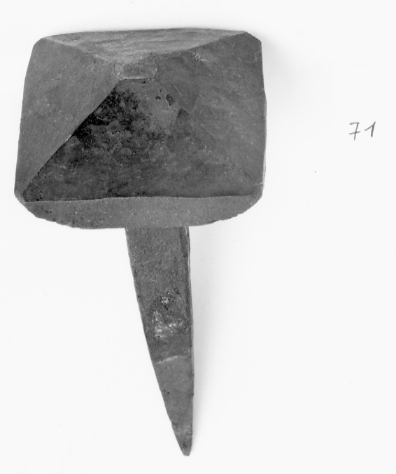 chiodo, opera isolata - ambito italiano (secc. XVIII/ XIX)