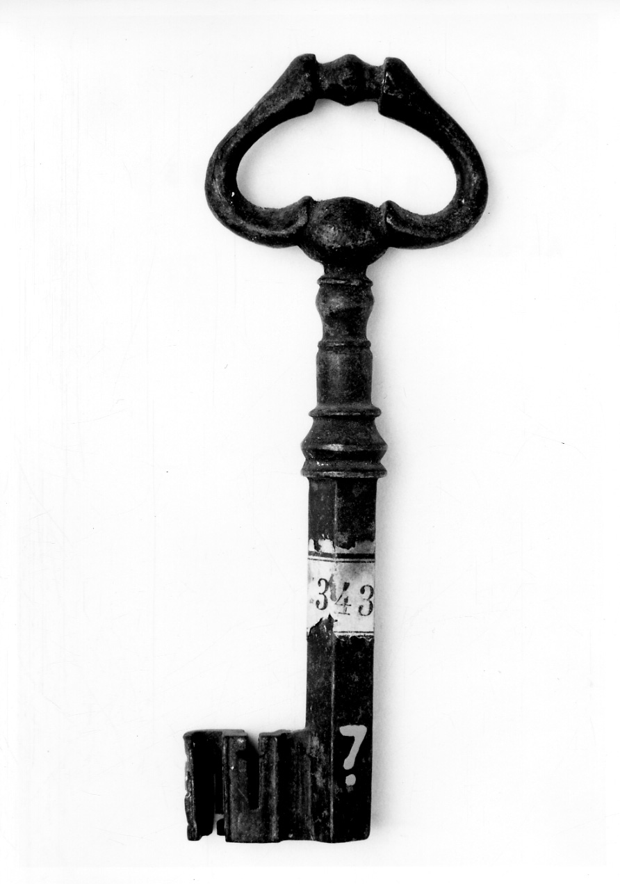 chiave, opera isolata - ambito piemontese (sec. XVIII)