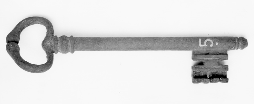 chiave, opera isolata - ambito italiano (sec. XVIII)