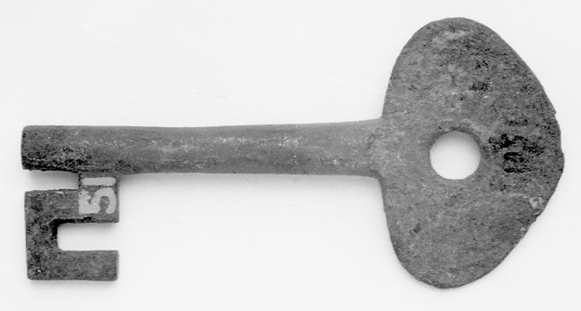 chiave, opera isolata - ambito Italia settentrionale (secc. XVI/ XVII)