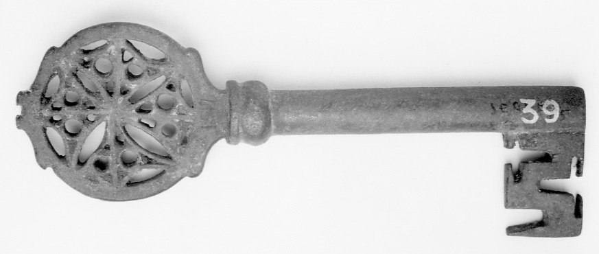 chiave, opera isolata - ambito Italia settentrionale (secc. XVI/ XVII)