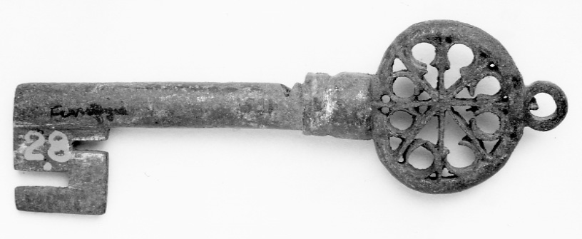 chiave, opera isolata - ambito Italia settentrionale (secc. XVI/ XVII)