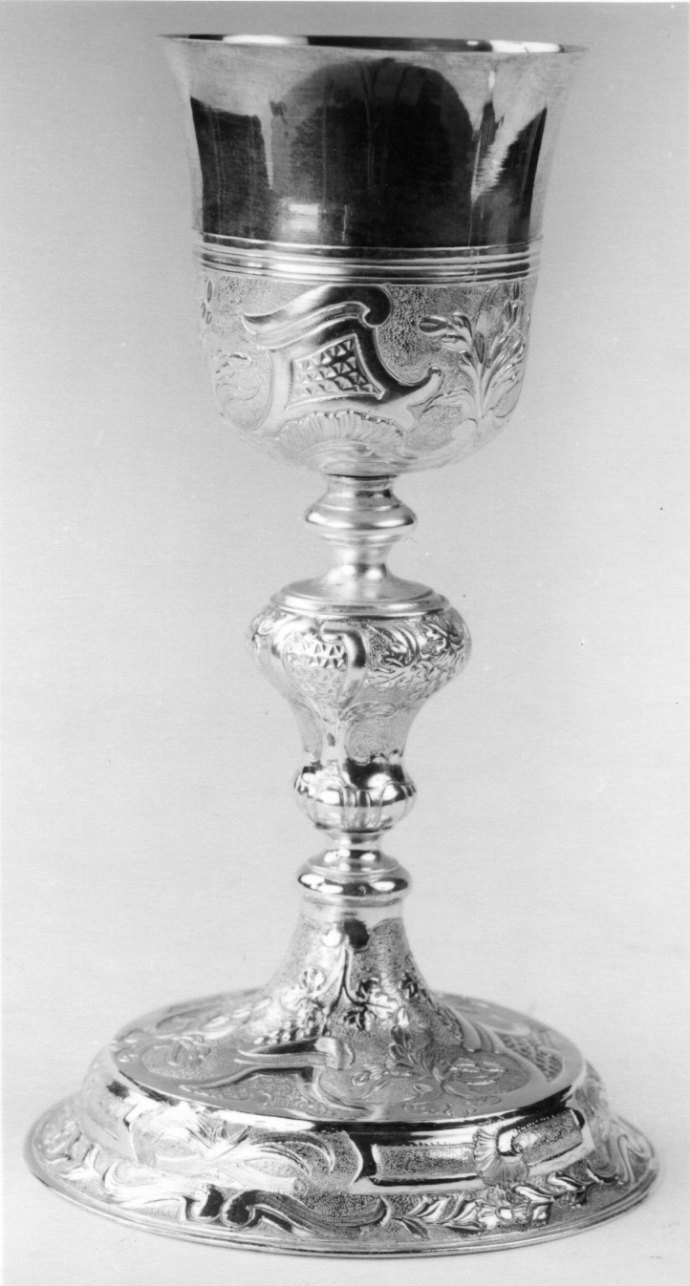 calice, opera isolata - ambito piemontese (terzo quarto sec. XVIII)