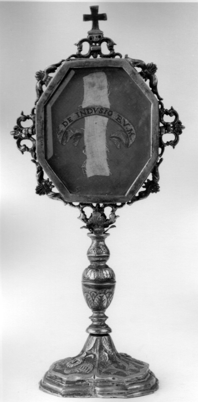 reliquiario - a ostensorio, opera isolata - ambito lombardo (fine/inizio secc. XVI/ XVII)