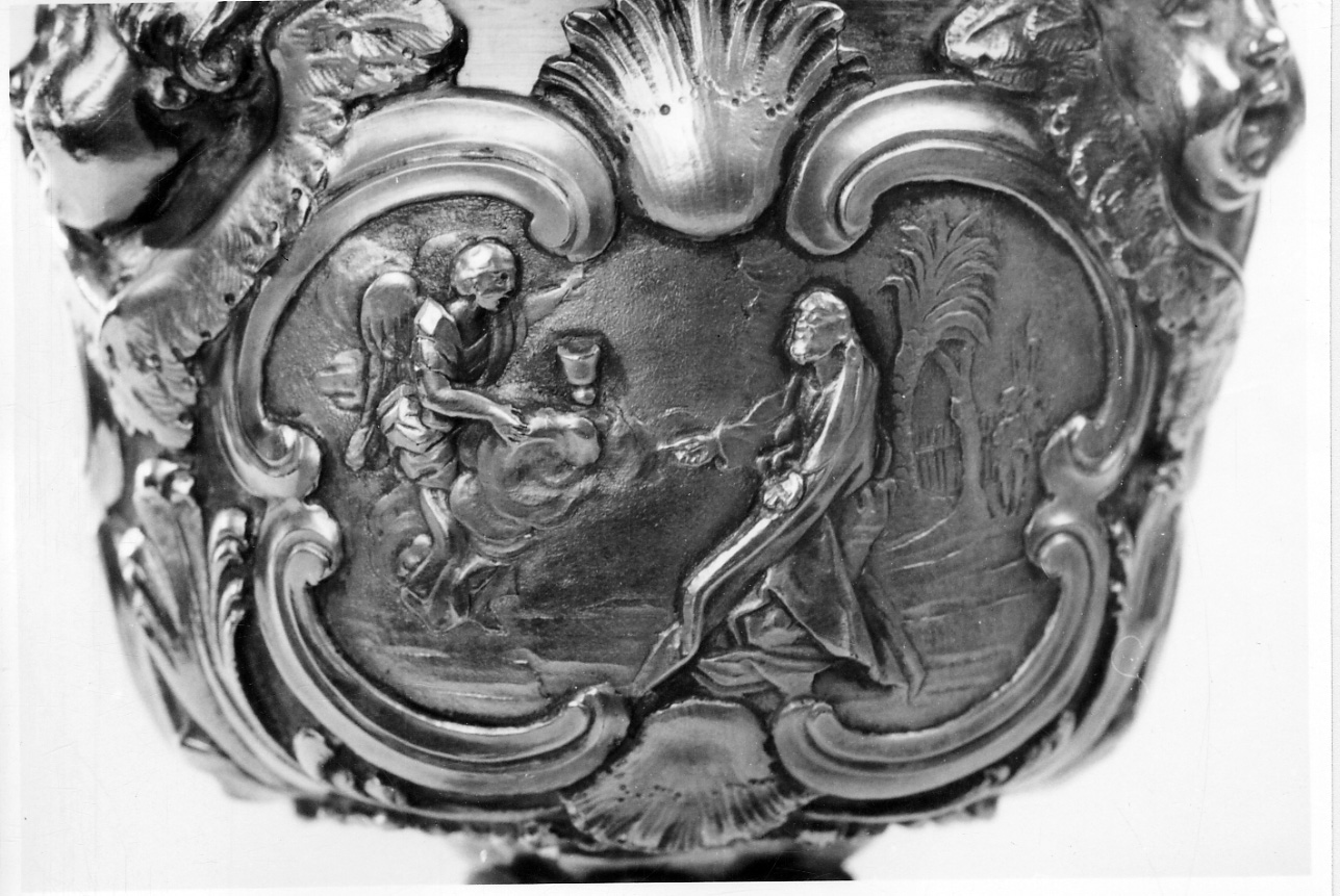 orazione di Cristo nell'orto di Getsemani (decorazione, elemento d'insieme) di Lavy Lorenzo (attribuito) (metà sec. XVIII)