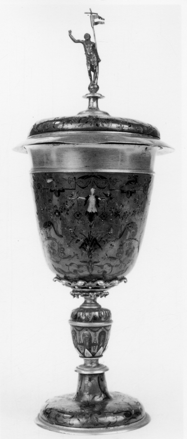 San Giovanni Battista (statuetta, elemento d'insieme) - ambito lombardo (fine/inizio secc. XVI/ XVII)