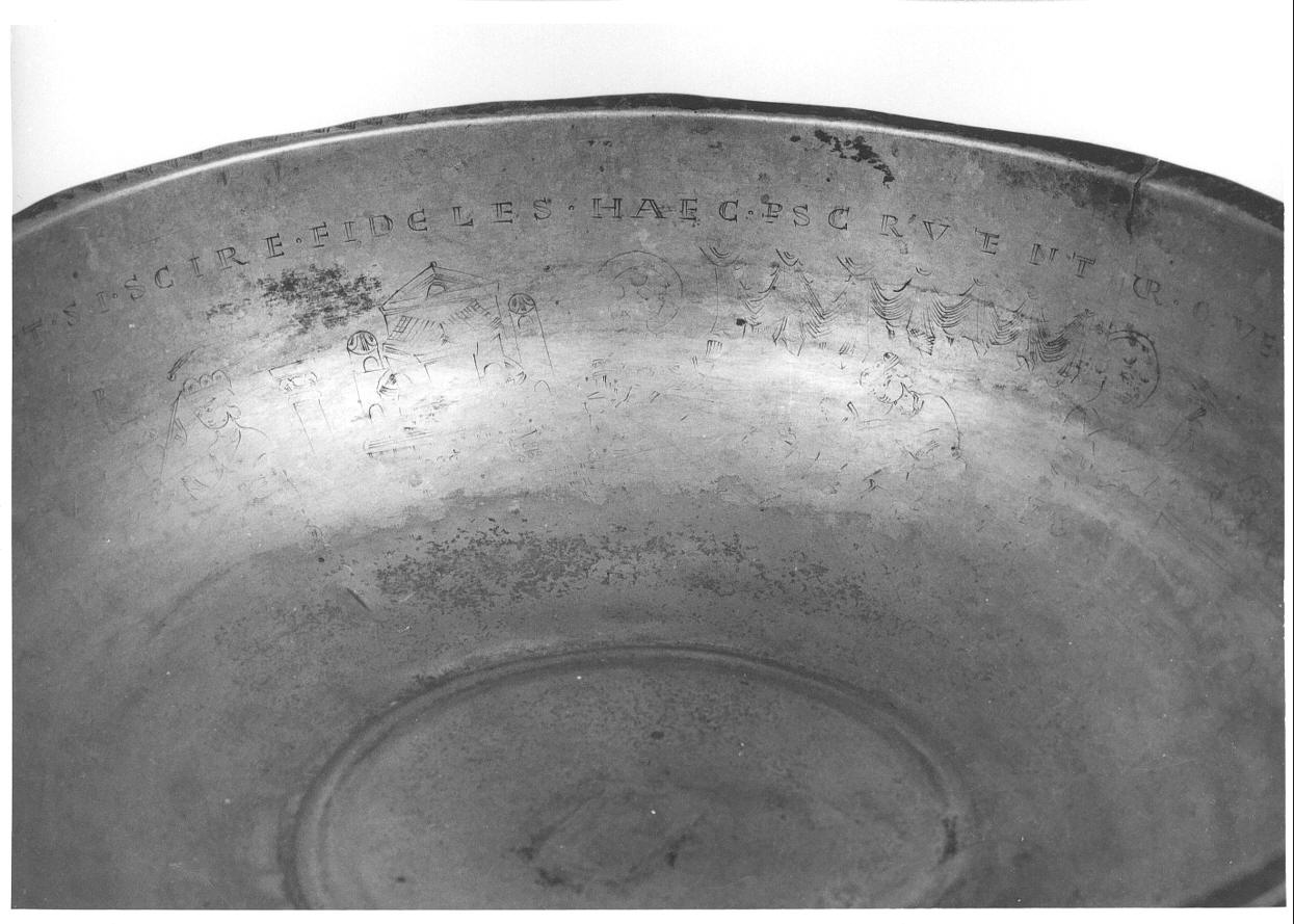 San Tommaso presso il re Gundaforo (decorazione, elemento d'insieme) - ambito tedesco (prima metà sec. XII)