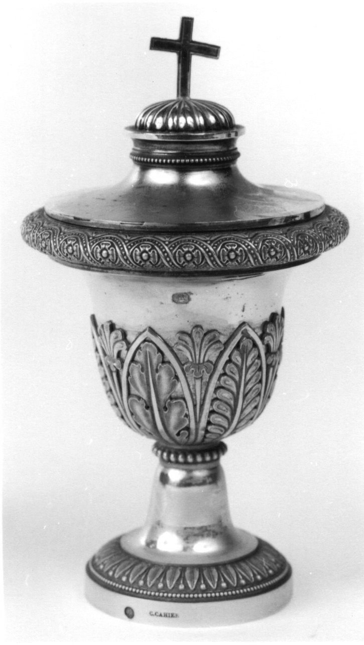 vasetto per la purificazione, opera isolata di Cahier Jean-Charles (prima metà sec. XIX)